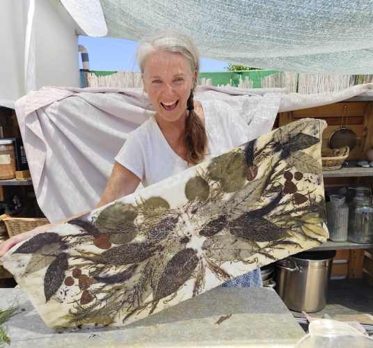 Taller estampación botánica - Ecoprint